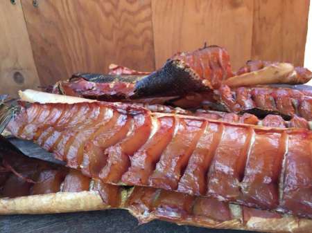 Копчение юколы из щуки на морозе Копчение юколы из щуки на морозе