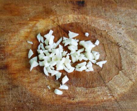 Тёплый салат с кальмарами