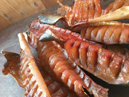 Копчение юколы из щуки на морозе Копчение юколы из щуки на морозе