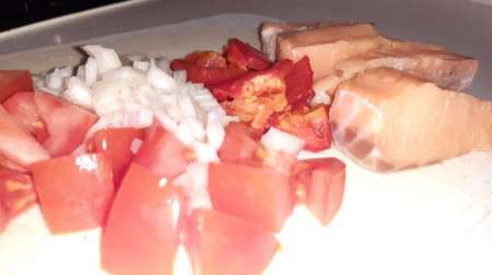 Юшка из семги по-кубански Юшка из семги по-кубански