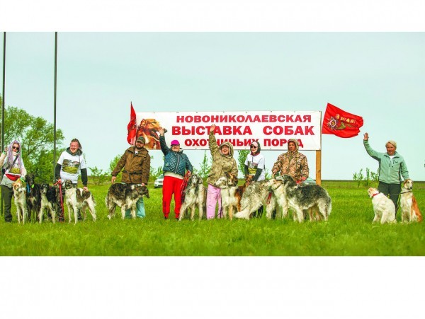 Борзятники под Волгоградом в 2023 году. Итоги и призы выставкиВ Волгоградской области недалеко от хутора Скворцовский Новониколаевского района состоялась долгожданная Всероссийская выставка борзых